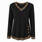 Women's V-Neck Long Sleeve Knit Top✨