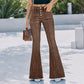 Women's High-Waisted Stretch Flare Jeans