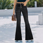 Women's High-Waisted Stretch Flare Jeans
