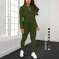 Women's Long Sleeve Top & Pants 2-Piece Set