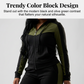 Women's 2-Piece Color-Block Tracksuit Set