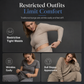 Women's Casual  V-Neck Lantern Sleeve Crop Top & High Waist Wide Leg Pants Set
