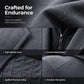 Men's Mid-Length Coat with Removable Hood