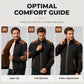 Men's Color-Block Warm-Lined Zip-Up Jacket