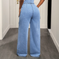 👖 Flattering High Waist, Effortless Wide-Leg Style | Women's Denim Jumpsuit ⚡ Free Shipping