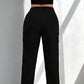 Women's Drawstring Cargo Pants with Pockets