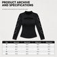 Women's Heart Cutout Mock Neck Slim Fit Top