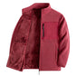 Unisex Heavyweight Fleece Full Zip Up Jacket