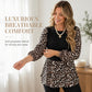 Women's Leopard Print Long Sleeve Top