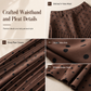 Women's High Waist Polka Dot Pleated Skirt