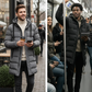 Men's Mid-Length Hooded Puffer Jacket
