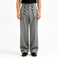 Men's Chic High-Waisted Double-Breasted Drape Pants