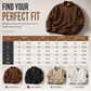 Men's Casual Solid Color Collared Pullover Sweatshirt