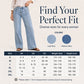 Women's Wide-Leg Jeans with Front Seams