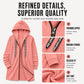Women's Thickened Mid-Length Hooded Jacket