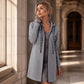 Women's Thickened Mid-Length Hooded Jacket