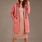 Women's Thickened Mid-Length Hooded Jacket