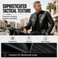 Men's Slim-Fit PU Leather Jacket