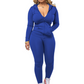 Women's Long Sleeve Hooded Sweatsuit