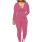 Women's Long Sleeve Hooded Sweatsuit