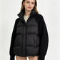 🧶 Knit Sleeves, Puffer Warmth | Women's Cable-Knit Patchwork Jacket ⚡ Free Shipping
