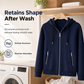 Women's Premium Full Zip Hooded with Zipper Pockets