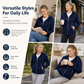 Women's Premium Full Zip Hooded with Zipper Pockets