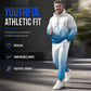 Men's 3D Digital Print Long Sleeve Hooded Sweatshirt and Pants Set Loose Fit Tracksuit for Spring and Autumn
