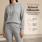 Women's Solid Color 2-Piece Casual Tracksuit Set