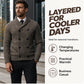 Men's Double Breasted Shawl Collar Knit Cardigan