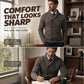 Men's Double Breasted Shawl Collar Knit Cardigan
