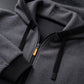 🔥 Everyday Warmth | Men’s Plush-Lined Full-Zip Hoodie with Drawstring Hood