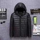 Men's Warm Quilted Hooded Puffer Jacket