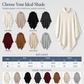 Women's Elegant Loose Knitted Shawl Wrap
