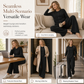 Women's Casual 2 Piece Knitted Cardigan Sweater and Wide Leg Pants Set