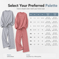 Women's Casual Striped Top and Pants Set