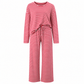 Women's Casual Striped Top and Pants Set