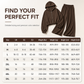 Women's Casual Soft Knit Two-Piece Lounge Set with Hooded Zip-Up Sweatshirt and Wide-Leg Pants