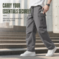 Men's Summer Casual Cargo Pants with Drawstring