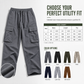 Men's Summer Casual Cargo Pants with Drawstring