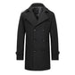 Men's Classic Double-Breasted Trench Coat
