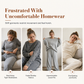 Women's Soft Casual Crewneck Sweatshirt and Wide Leg Pants Set