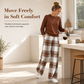 Women's Soft Casual Crewneck Sweatshirt and Wide Leg Pants Set