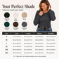 Women's Classic Crew Neck Ribbed Knit Top