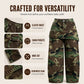 Women's Retro Camouflage Wide-Leg Jeans