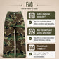 Women's Retro Camouflage Wide-Leg Jeans
