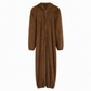 Women's Winter Warm Hooded Onesie Pajamas Jumpsuit