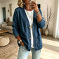 Women's Casual V-Neck Denim Cardigan