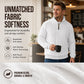 Men's Casual Jacquard Half-Zip Sweatshirt