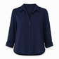 Women Elegant Casual Long Sleeve Button Up Blouse
